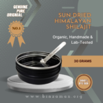 100% Pure | Binzaman’s Sun-Dried Himalayan Shilajit – 30g